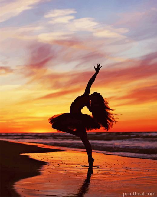 Ballerina Sunset NEW Painting By Numbers Kits