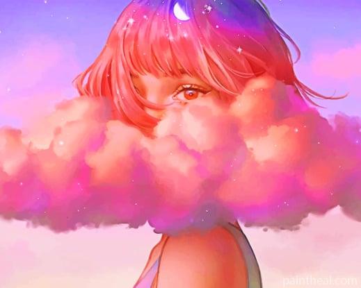 Cloud Girl NEW Painting By Numbers Kits