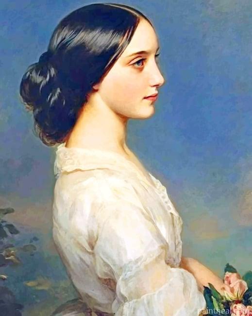 Carmen Aguado Duchesse De Montmorency Women Painting By Numbers Kits