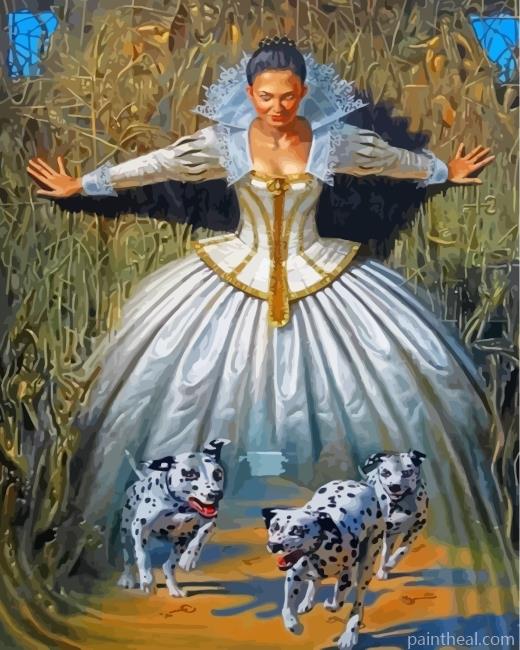 Dalmatien Queen Painting By Numbers Kits