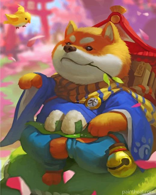 Shiba Inu Painting By Numbers Kits