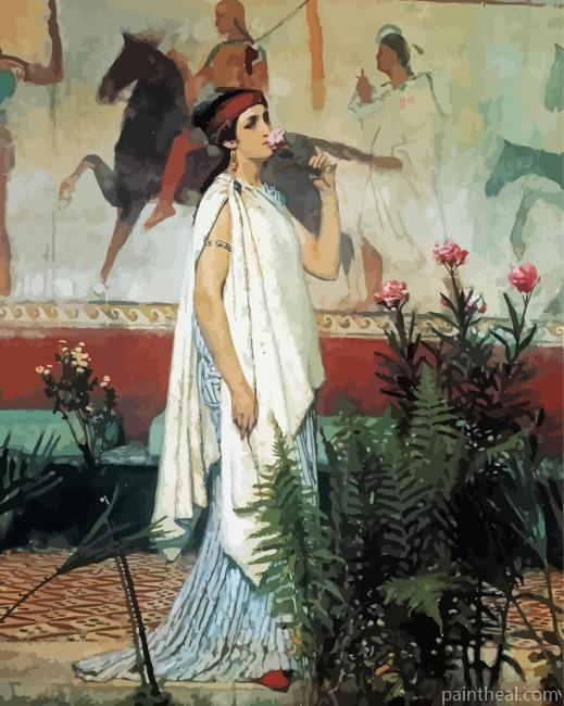 A Greek Woman Painting By Numbers Kits