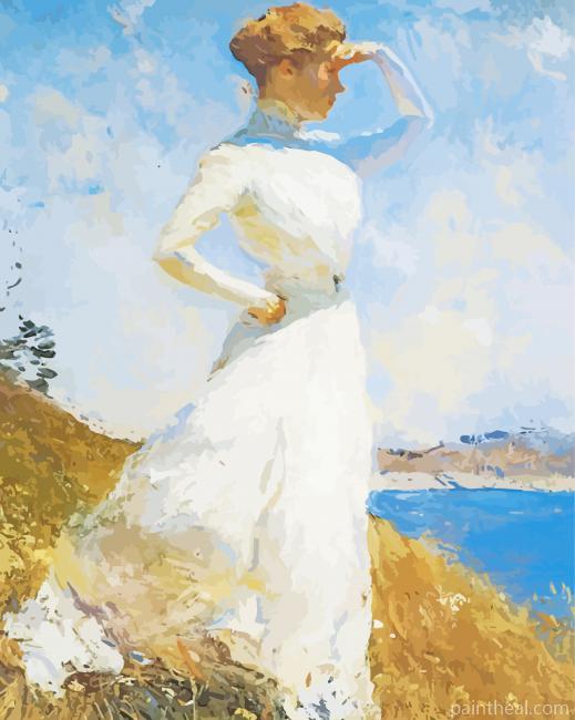 Frank Weston Benson Sunlight Painting By Numbers Kits