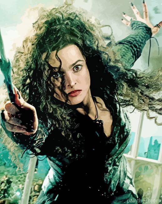 Bellatrix Lestrange Harry Potter Painting By Numbers Kits