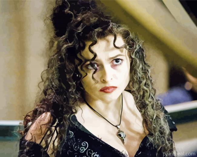 Bellatrix Lestrange Character Painting By Numbers Kits