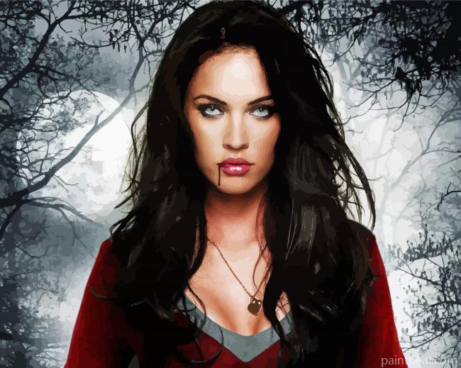Female Vampire Painting By Numbers Kits