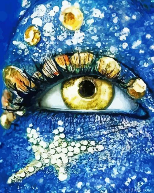 Lady Eye Painting By Numbers Kits