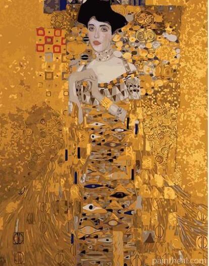 Portrait of Adele Bloch Bauer Painting By Numbers Kits
