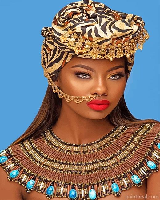 Stunning African Woman NEW Painting By Numbers Kits