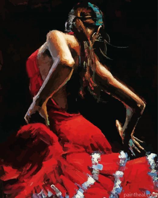 Dancer By Fabian Perez Painting By Numbers Kits