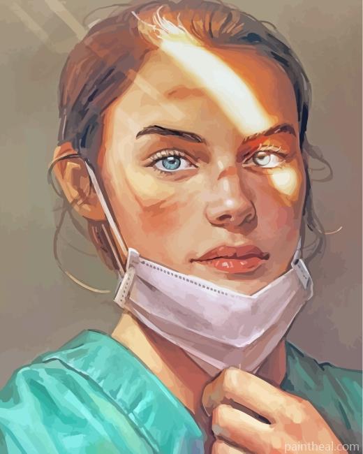 Nurse Art Painting By Numbers Kits