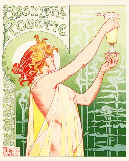 Absinthe Robette Painting By Numbers Kits