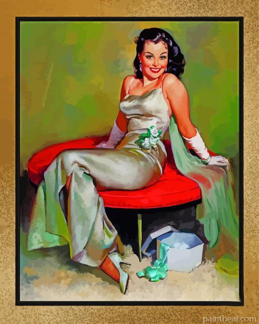 Classy Lady By Gil Elgren Painting By Numbers Kits