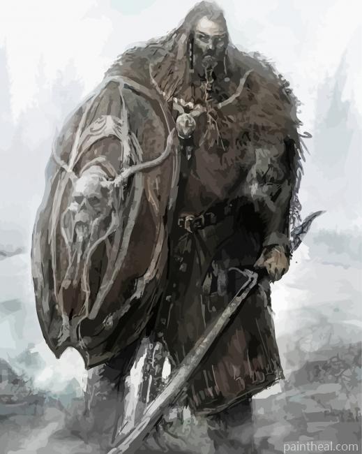 The Northman Character Painting By Numbers Kits