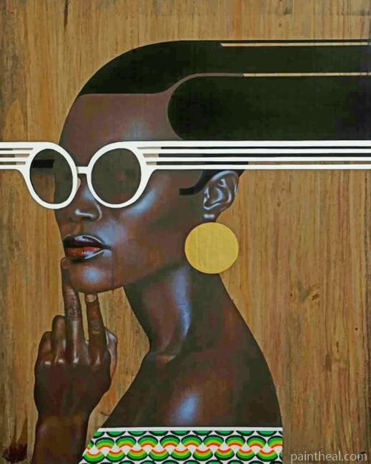 African Style Painting By Numbers Kits