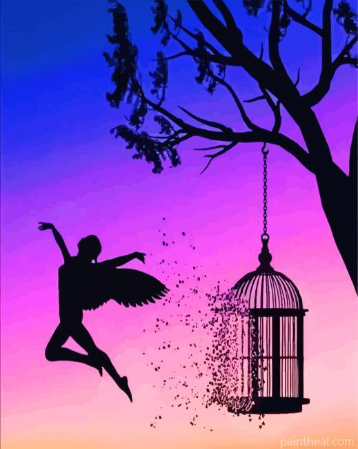 Free Girl Painting By Numbers Kits