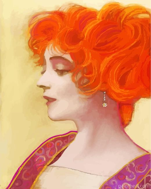 Sad Irish Woman Painting By Numbers Kits