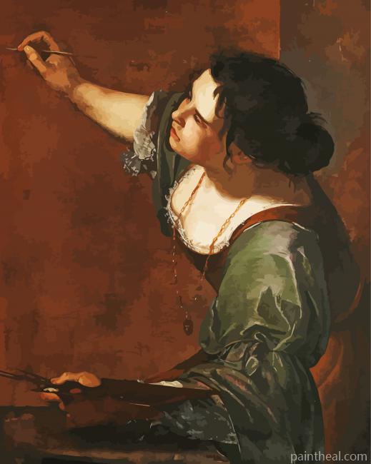 Self Portrait As The Allegory Of Painting Painting By Numbers Kits