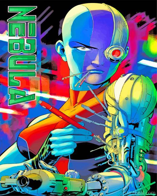 Nebula Marvel Illustration Painting By Numbers Kits