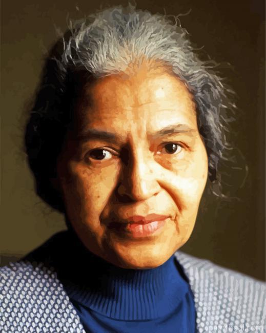 The Famous Rosa Parks Painting By Numbers Kits