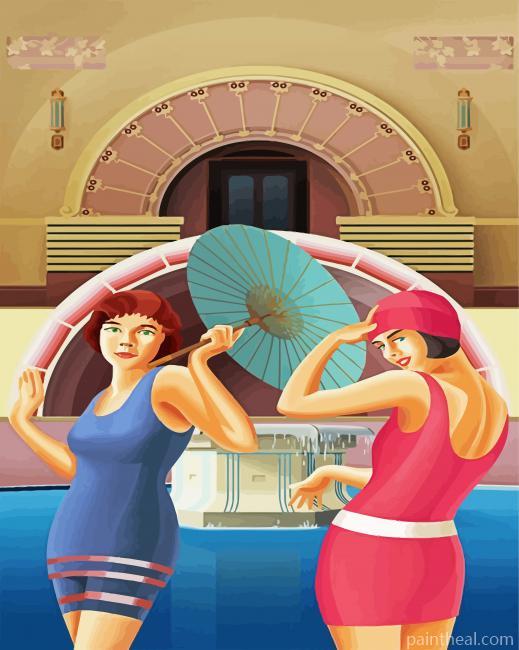 Deco Ladies Painting By Numbers Kits