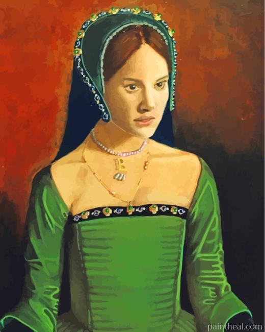 Medieval Girl Painting By Numbers Kits