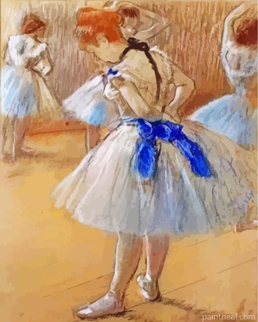 The Dance Studio Edgar Art Painting By Numbers Kits