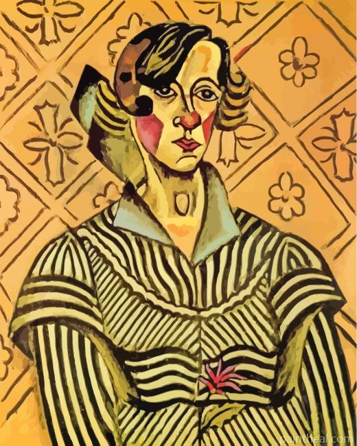 Joan Miro Portrait Of Juanita Obrador Painting By Numbers Kits