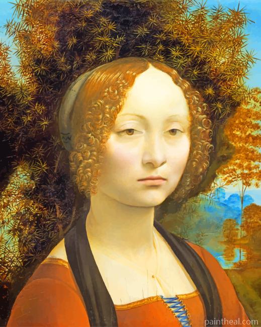 Ginevra De Benci Painting By Numbers Kits