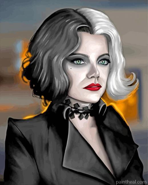 Gothic Cruella Painting By Numbers Kits