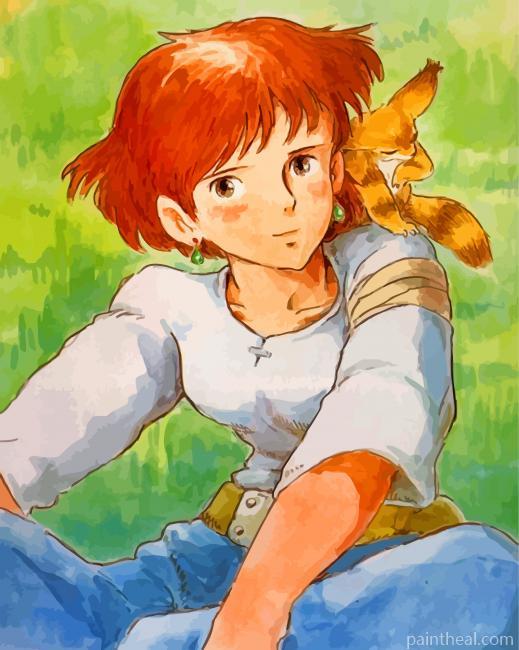 Anime Nausicaa Painting By Numbers Kits