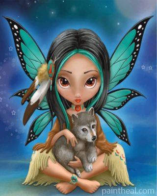 Fantasy Fairy Painting By Numbers Kits