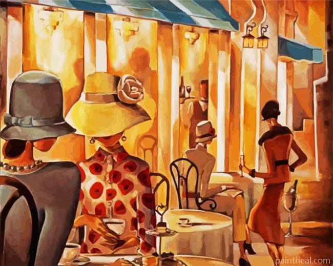 Deco Women Painting By Numbers Kits