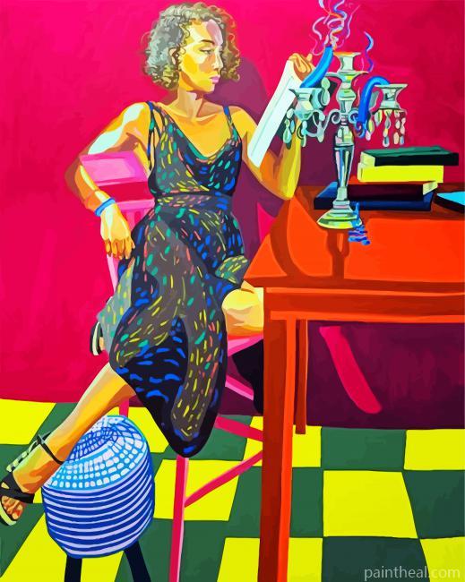 Woman In Work Painting By Numbers Kits