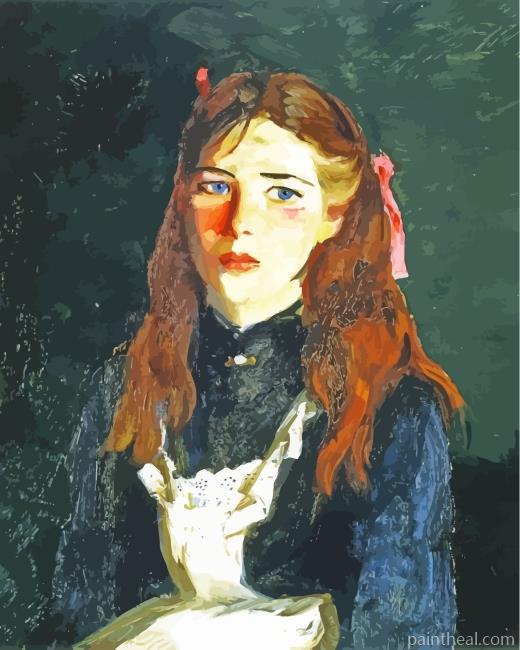 Irish Girl Art Painting By Numbers Kits