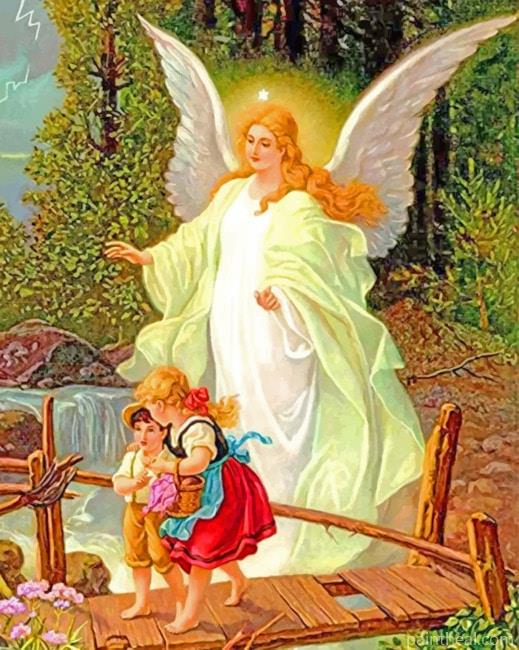 Guardian Angel Painting By Numbers Kits
