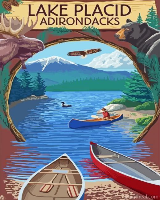 Lake Placid Painting By Numbers Kits