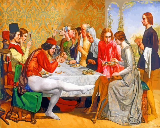 Isabella By John Everett Millais Painting By Numbers Kits
