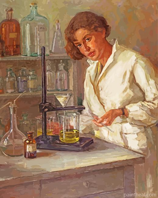 Chemistry Art Painting By Numbers Kits