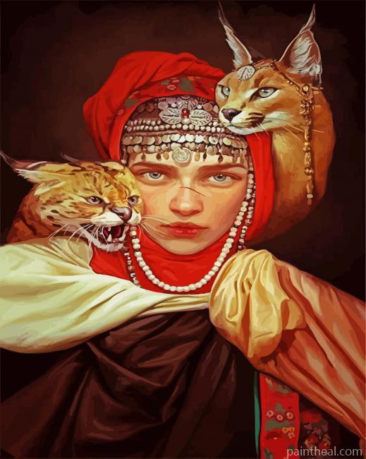 Berber Lady Painting By Numbers Kits