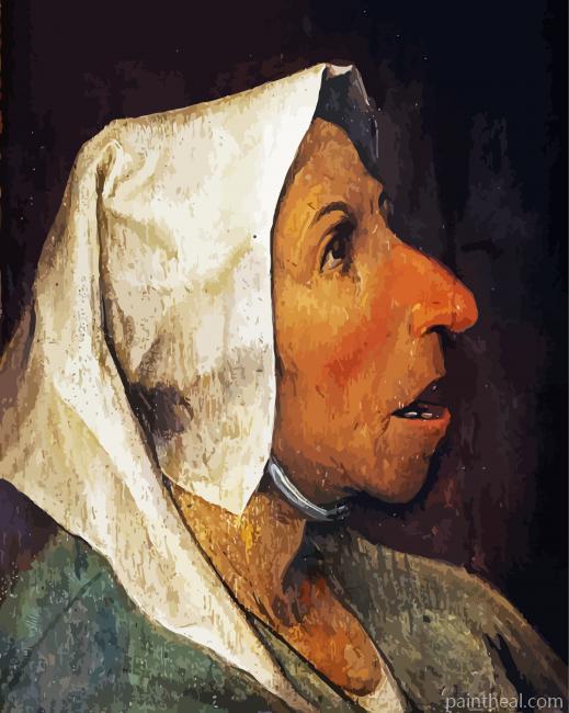 Old Woman Bruegel Elder Art Painting By Numbers Kits