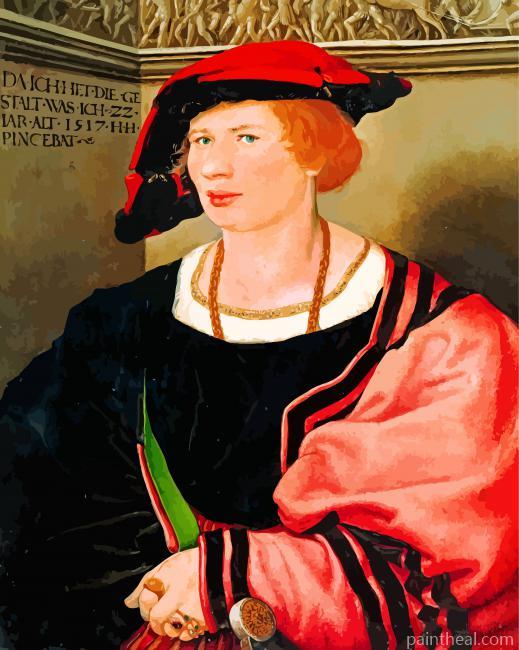 Benedikt Von Hertenstein By Holbein Painting By Numbers Kits