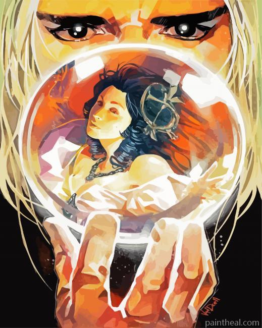 Labyrinth Illustration Painting By Numbers Kits