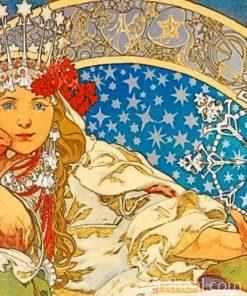 Aesthetic Queen By Alphonse Painting By Numbers Kits