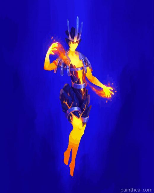 Lava Woman Art Painting By Numbers Kits