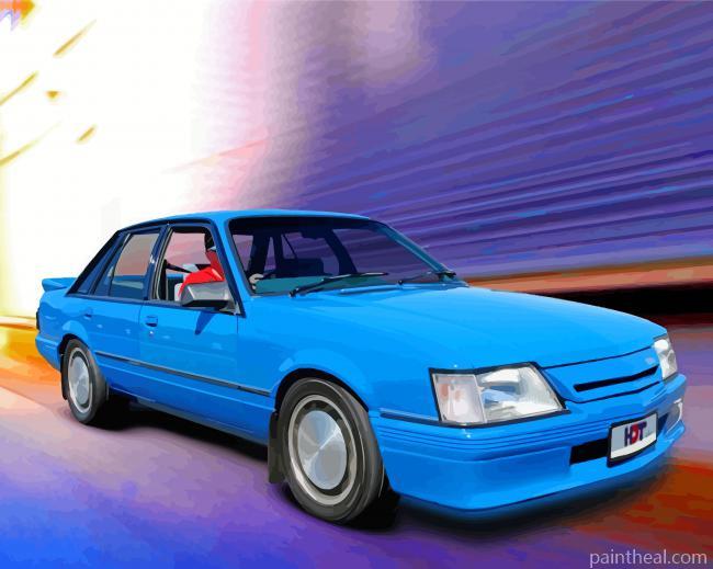 Blue Vk Commodore Painting By Numbers Kits