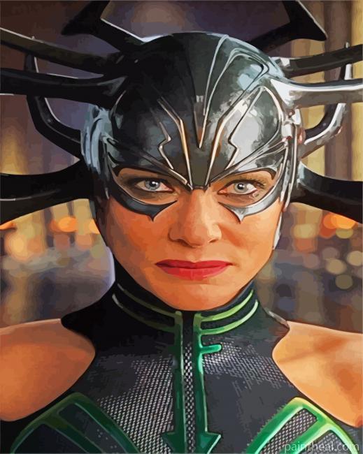 Hela Superhero Painting By Numbers Kits
