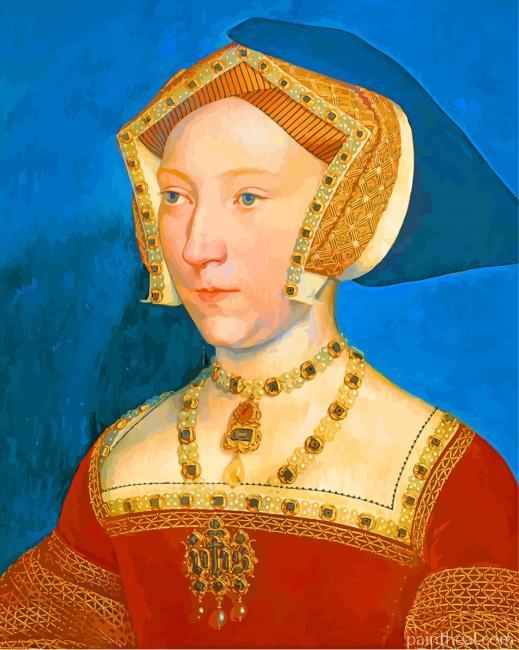 Jane Seymour Queen Of England Painting By Numbers Kits