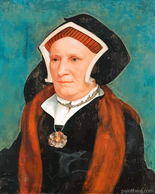 Lady Butt By Holbein Painting By Numbers Kits