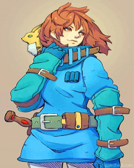 Nausicaa Art Painting By Numbers Kits